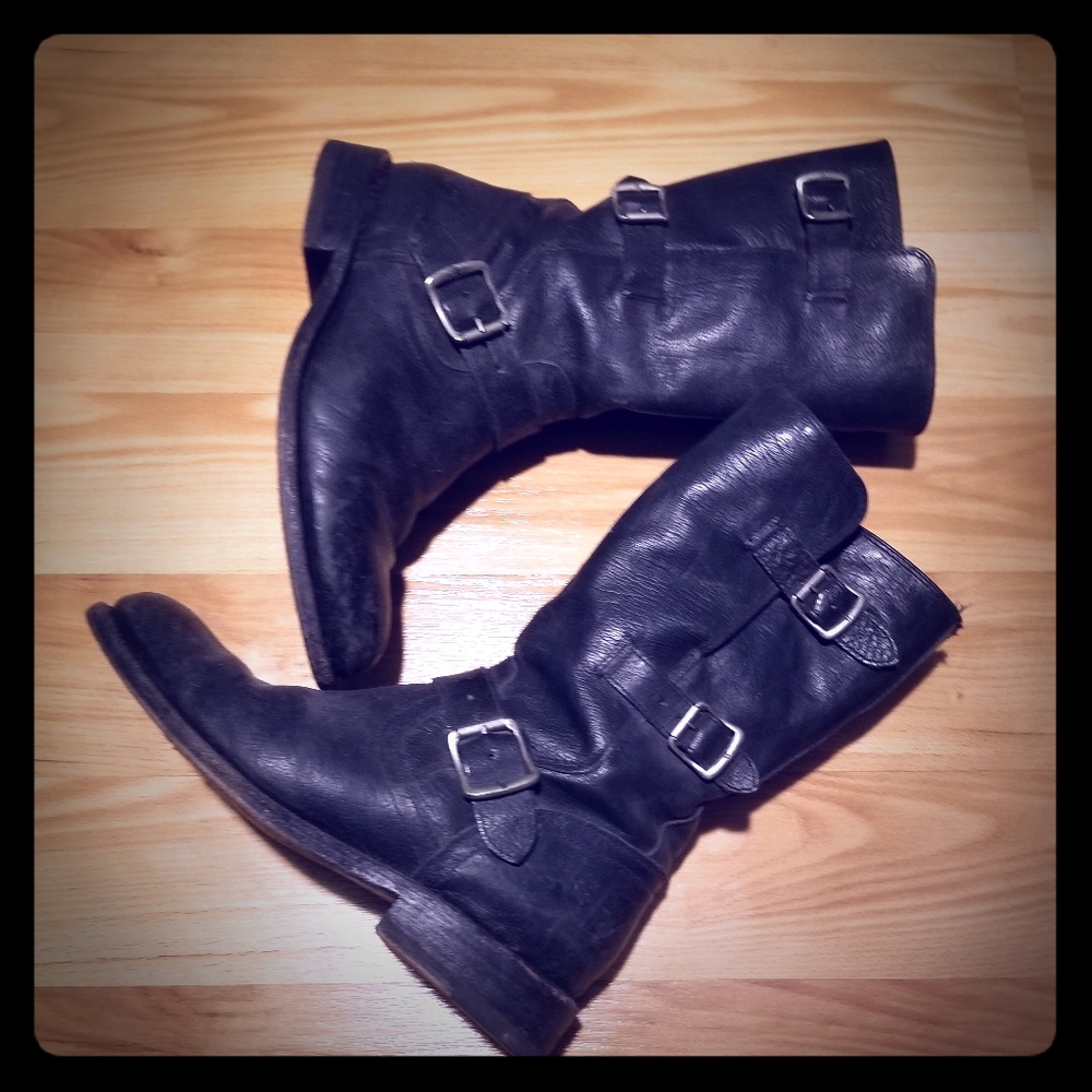 Frye Jayden Calf Boots.